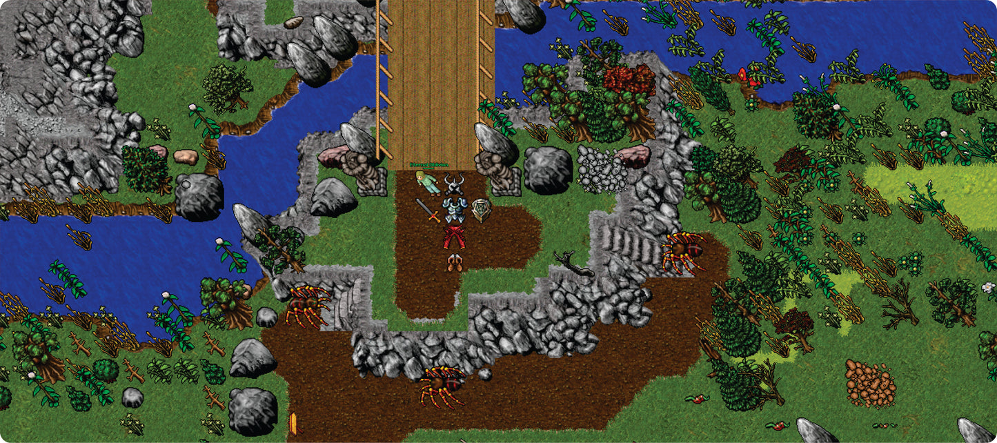 Mouse PAD TIBIA - Dwarven Bridge - Eternal