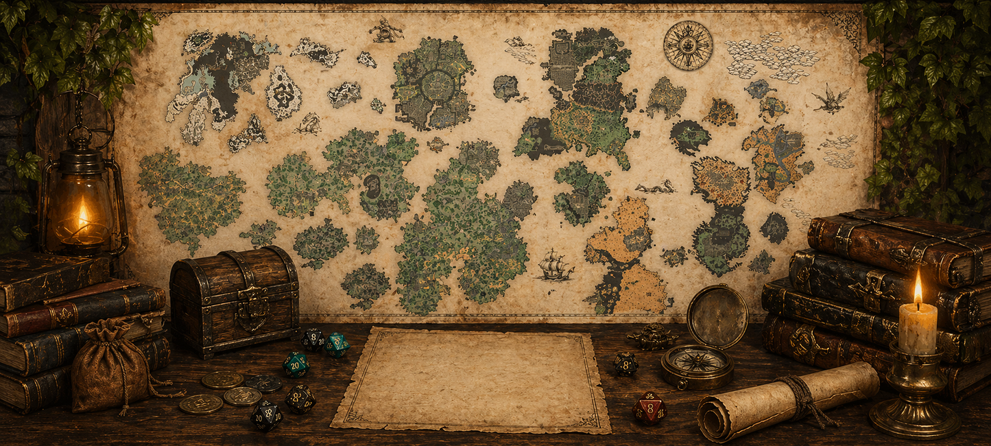 Mouse PAD TIBIA - NEW MAPA - TIBIA