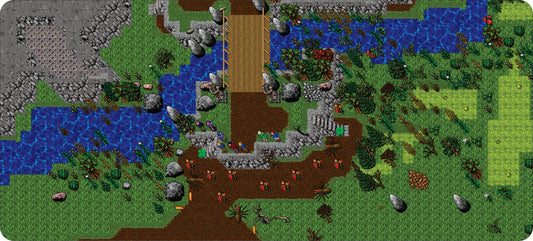 Mouse PAD TIBIA - Dwarven Tibia  - GS Antiga